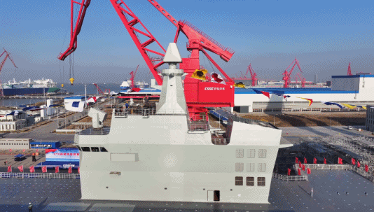炒股融資杠桿 海軍四川艦 正式出塢！